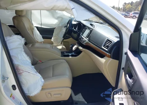 2017 Toyota Highlander Limited z USA, uszkodzony, nr VIN 5TDDZRFH4HS380770